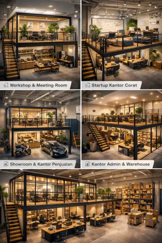 Mezzanine Ruang Kantor di Kalideres