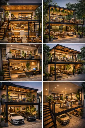 Mezannine Cafe Modern di Kalideres